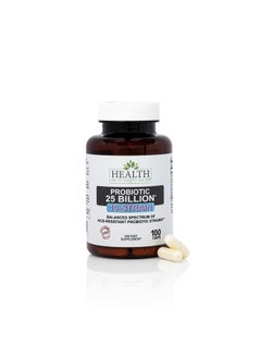 Health As It Ought To Be Probiotic (10Strain) 25 Billion Cfus 100 Veggie Caps Physician Formulated Balanced Spectrum Of Acidresistant Probiotic Strains  - Image 1