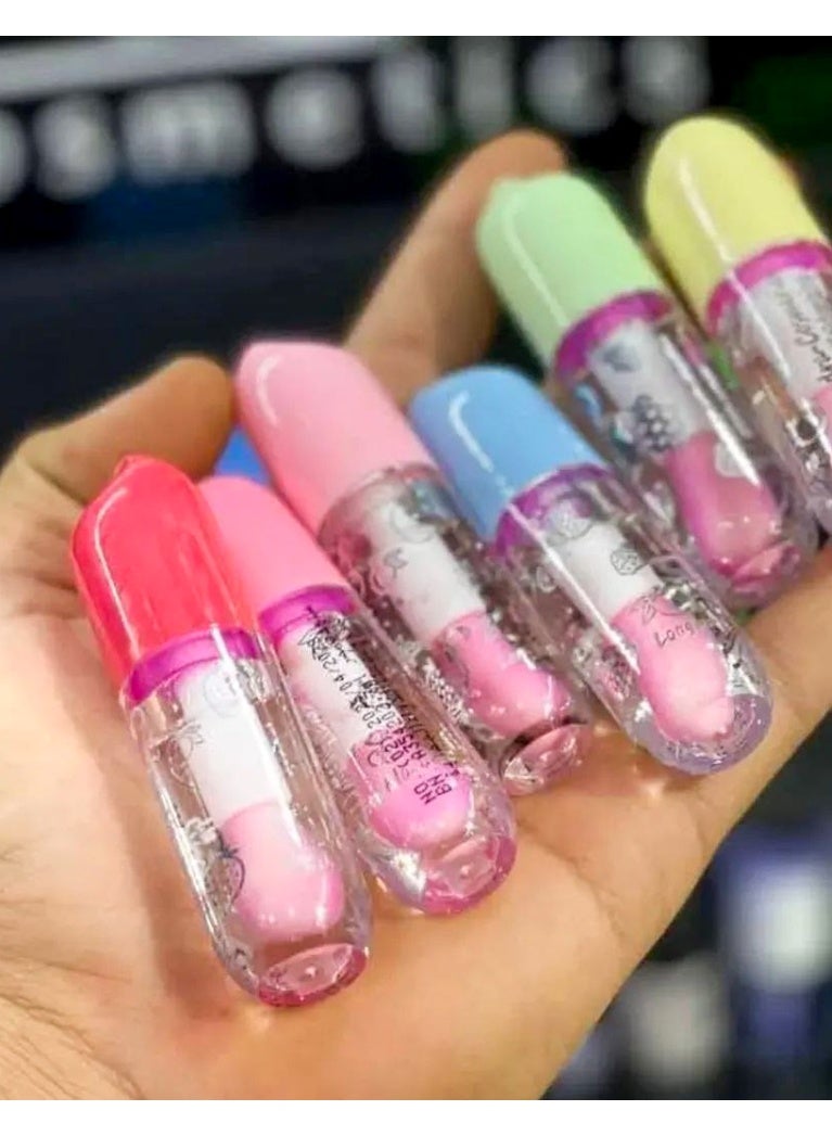 Sandra Pink Magic Lip Oil Model 542 Dark Rose Cover - Image 2