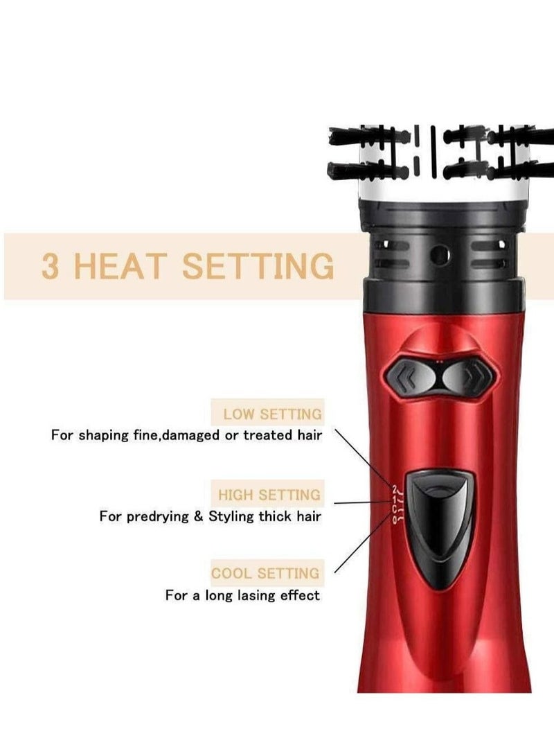 Portable 2 in 1 Hair Dryer Straightener Curler Hot Air Hair Dryer Brush For Women - Image 3