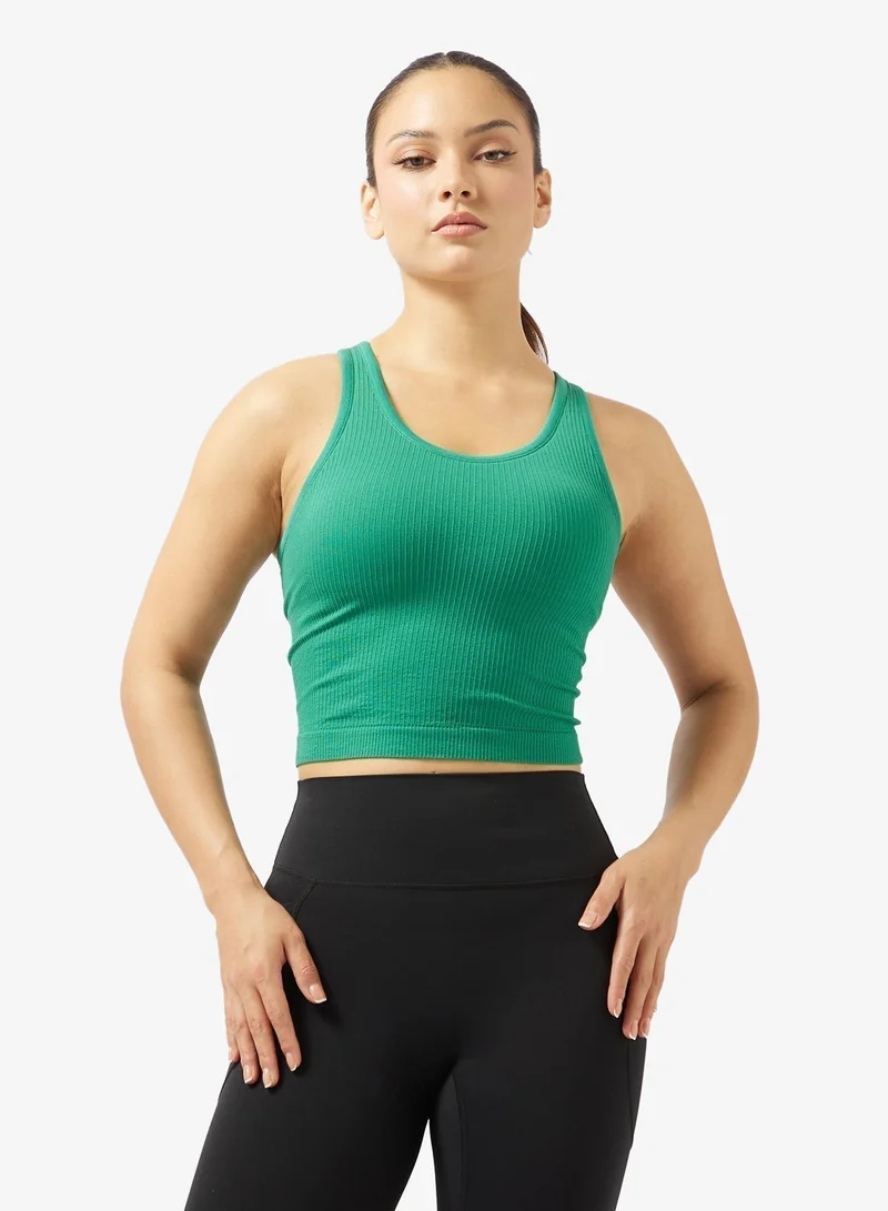 فورورد بلوزة بدون خياطة بلمسة ناعمة لتشكيل الجسم