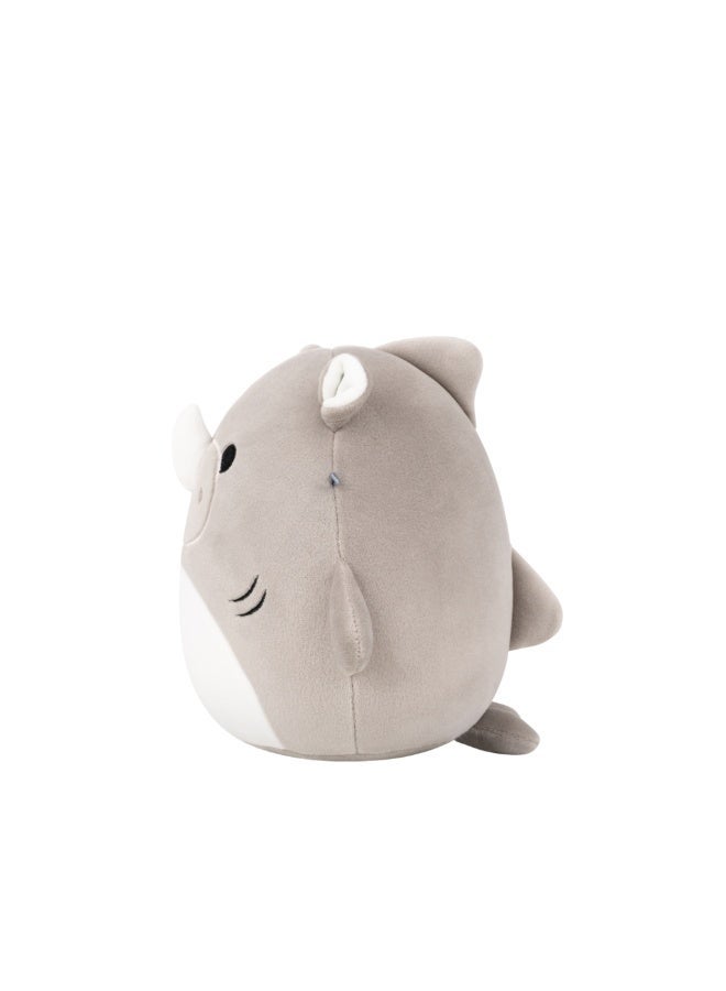 Squishmallows Little Plush Bruno the Grey Rhino Shark â€“ 20 cm Soft Collectible Plush Toy - Image 5