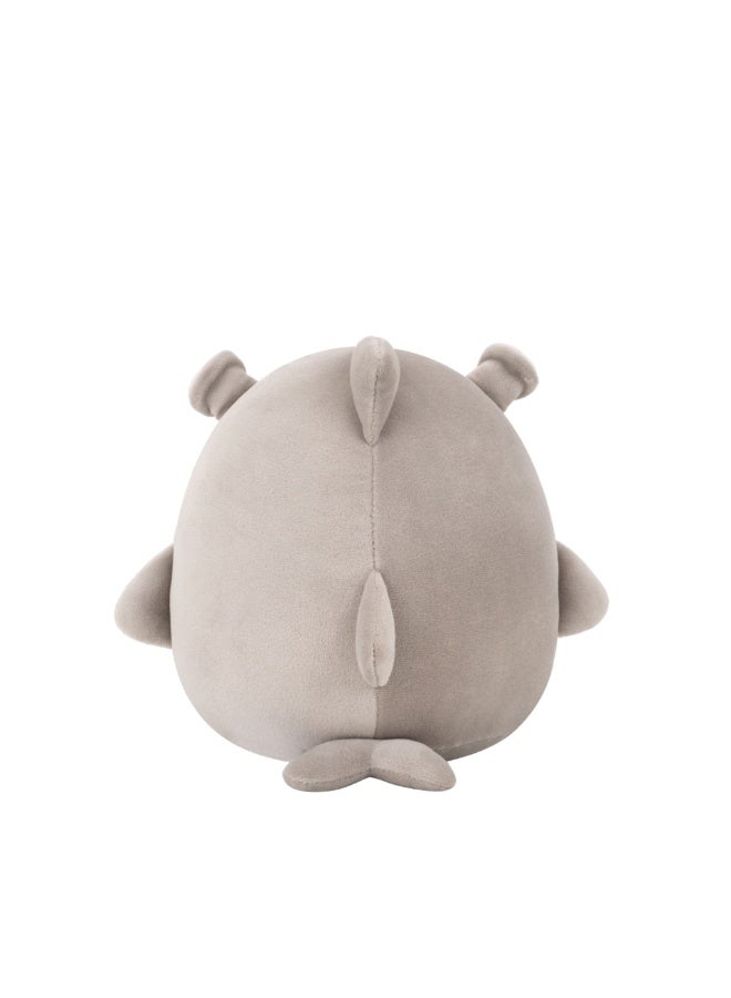 Squishmallows Little Plush Bruno the Grey Rhino Shark â€“ 20 cm Soft Collectible Plush Toy - Image 4