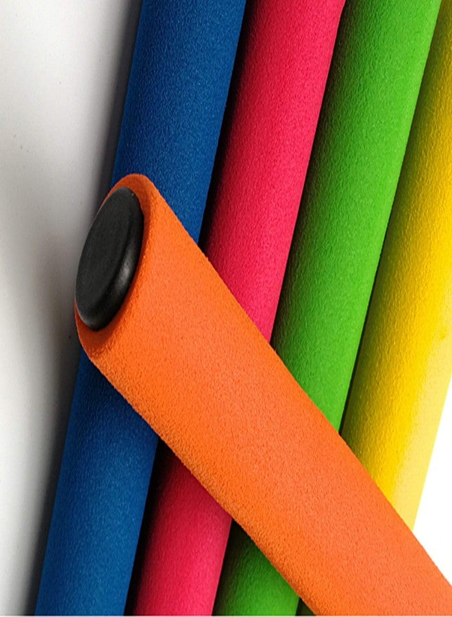 Kikeep Track and Field Relay Batons Sticks Assorted Color Relay Running Race Batons Sticks Foam Relay Running Baton 5 Pack Track & Field Sticks - Image 5