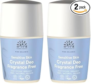 Urtekram Urtekram Fragrance Free Crystal Deodorant 50ml Pack of 2 - Image 1