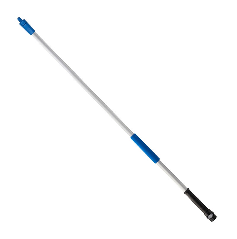Unger Professional Lock-On 48” Water Flow HydroPower Pole - Compatible with Unger Lock-On Water Flow Brushes, Cleaning Supplies, Extension Pole, Use with Squeegee, Scrubber or Brush - Image 1