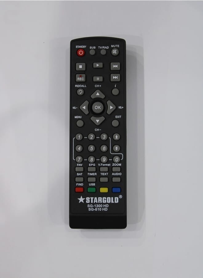 Stargold Replacement Remote Controller for SG 1300 HD and SG 510 HD Receiver