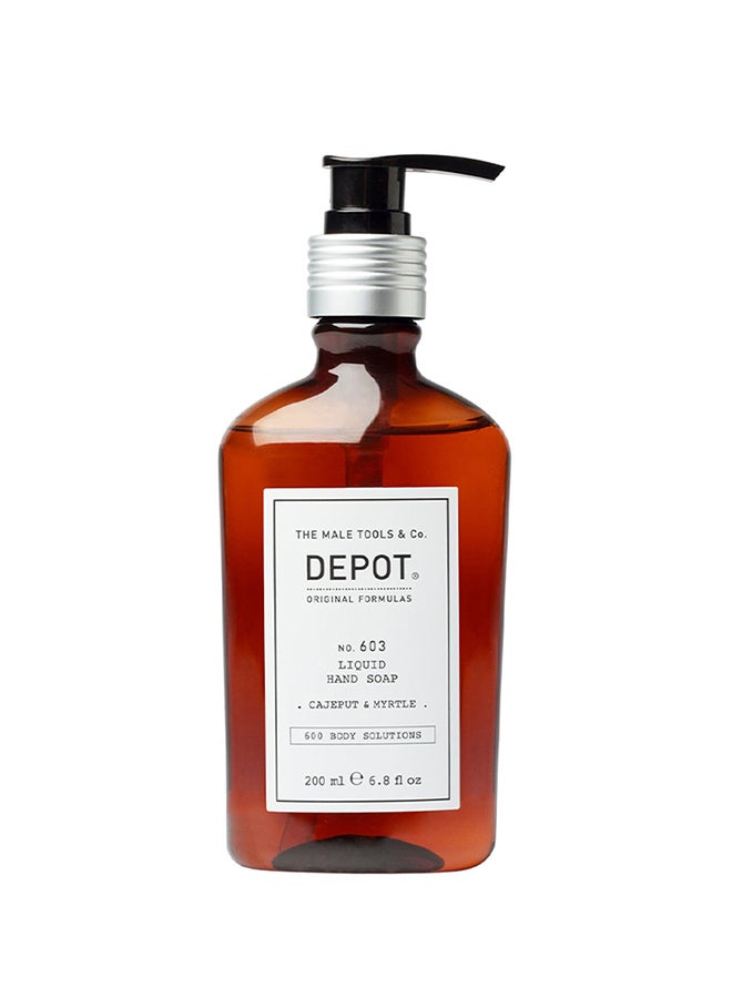 Depot Moisturizing Liquid Hand Soap with Cajeput & Myrtle - Gently Cleanses & Hydrates Hands, Leaves a Refreshing, Herbal Scent (200 ml) - Image 1
