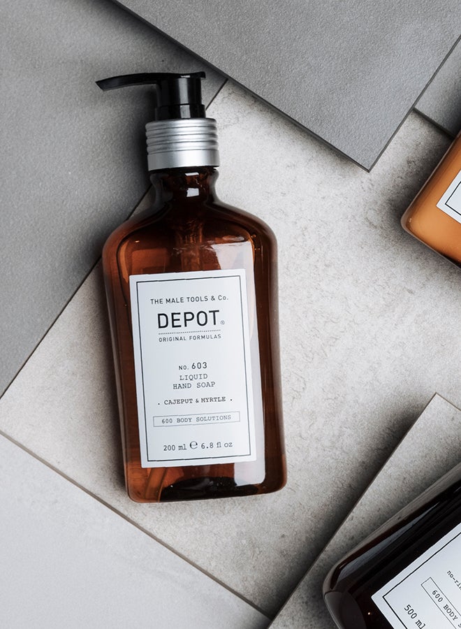 Depot Moisturizing Liquid Hand Soap with Cajeput & Myrtle - Gently Cleanses & Hydrates Hands, Leaves a Refreshing, Herbal Scent (200 ml) - Image 2