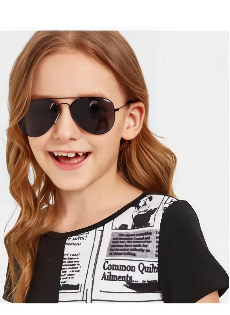 Generic Kids sunglasses, aviator polarized sunglasses, UV protection  - Image 1