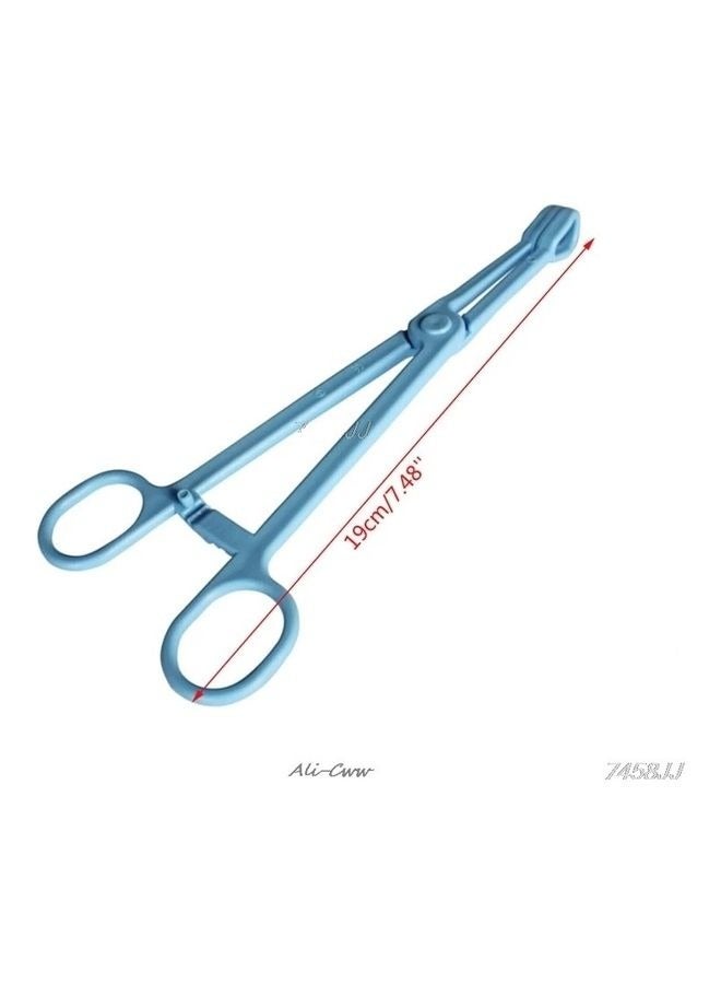 الزواحف تررم السحالي البلاستيك ملقط الملقط الحيوانات الأليفة رفع تغذية أداة الزاحف قفل نوع الماوس كليب دروبشيب - Image 4