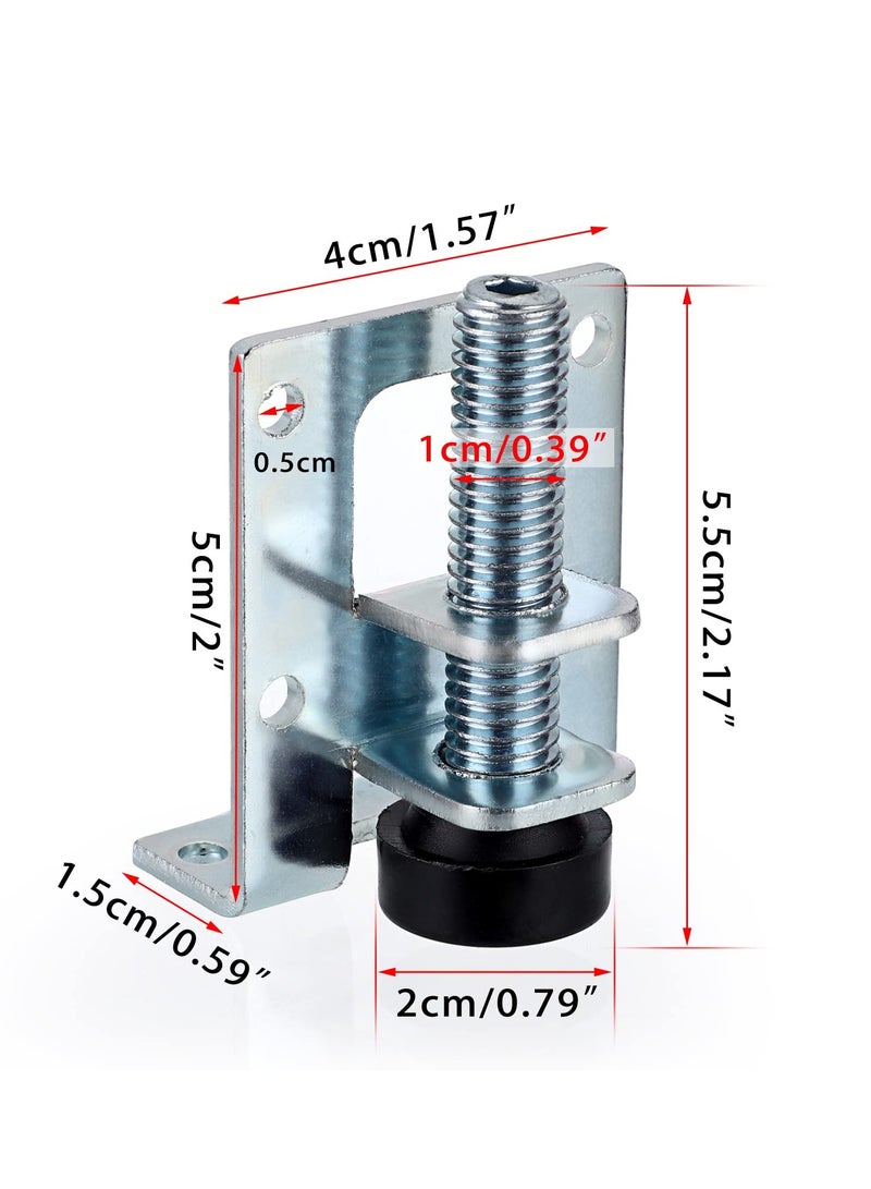 Excefore Heavy Duty Adjustable Furniture Leveler Feet, 4pcs M10 Furniture Leveling Legs, Leg Leveler, for Furniture, Table, Cabinets and Workbench - Image 5