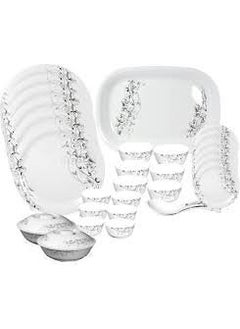 Milton MILTON Melamine Dinner Set - 31 Pieces, Multicolor 