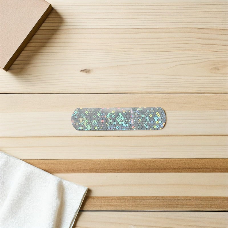 Waterproof Adhesive Bandages 35pcs Cartoon Glitter Breathable Wound Care Strips - Image 5
