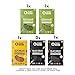 The Only Bean  Soy Black Bean and Edamame Spaghetti  Fettuccine  Gluten Free Pasta Keto Low Carb Pasta Noodles Protein Pasta Organic Healthy Noodles Vegan Pasta  8 oz 6 Pack Variety Pack - Image 4
