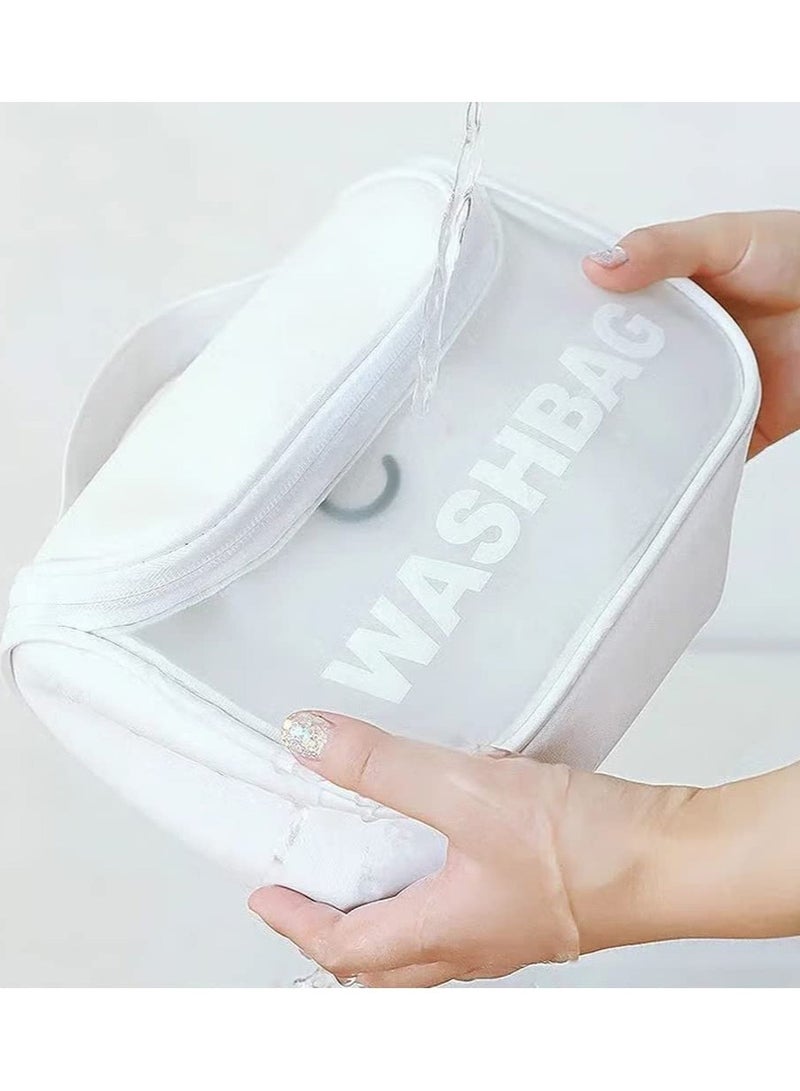 Waterproof women's cosmetic bag, toiletry bag, suitable for travel and toiletries storage - Image 4