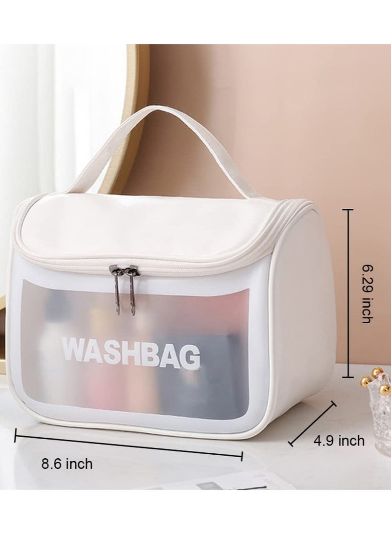 Waterproof women's cosmetic bag, toiletry bag, suitable for travel and toiletries storage - Image 5