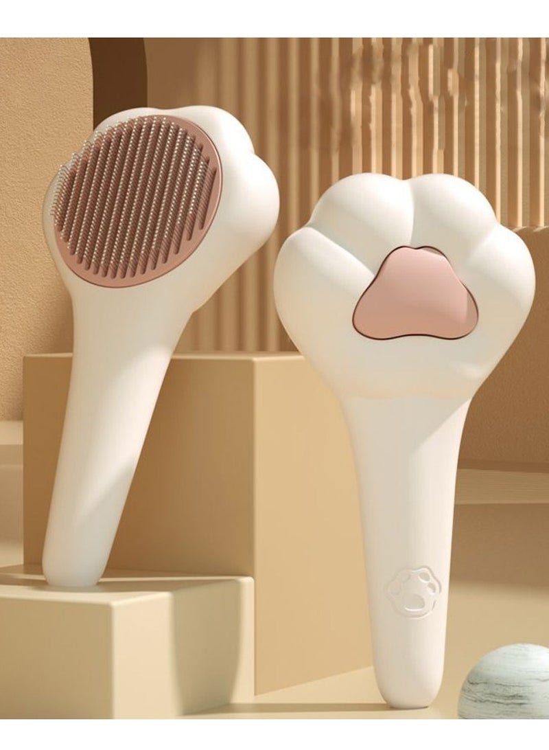 general Cute Cat Paw Comb – One-Click De-shedding Brush, Pet Massage Brush, Cat Hair Cleaner, Cat Needle Comb, Pet Brush, Dog Brush - Image 4