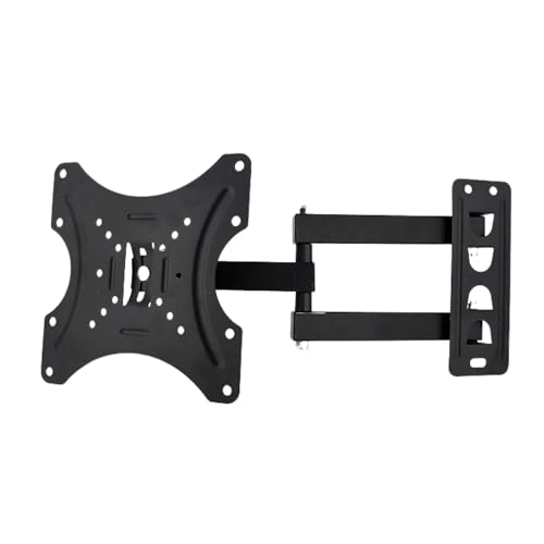 RISSACHI Wall Mount TV Stand for 14–42 Inch LED TVs, TV Stand Movable with Swivel & Tilt | Space-Saving & Durable Heavy Duty Wall Mount for Home & Office - Image 1