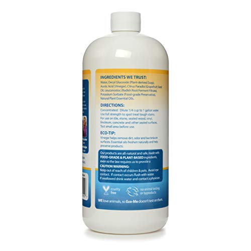 eco me Eco-Me Floor Cleaner (Lemon Fresh) 32oz - Image 3