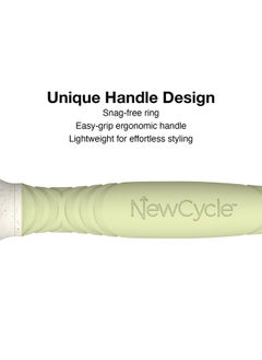 Olivia Garden Newcycle Vented Scalphugging Hair Brush With Ionic Bristles And Made From 100% Recycled Material (Except Bristles)  - Image 4