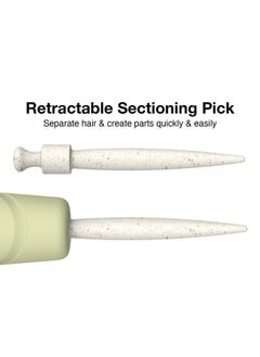 Olivia Garden Newcycle Vented Scalphugging Hair Brush With Ionic Bristles And Made From 100% Recycled Material (Except Bristles)  - Image 5