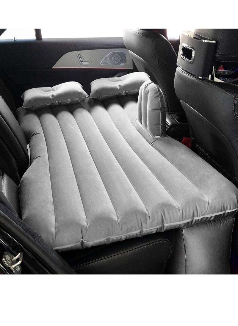 ELTRAZONE - ELTRAZONE Car Air Mattress Travel Inflatable Back Seat Air Bed Cushion with Auto Pump and Two Pillows, Portable Camping Vacation Rest Sleeping Pad Fits Universal SUV Truck Minivan Separable Extended - Image 1