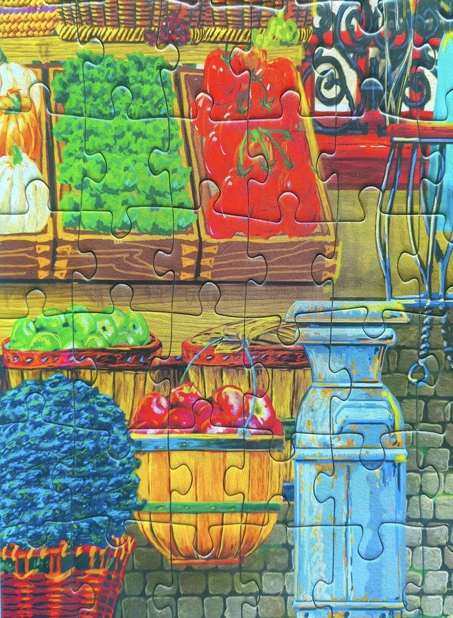 Mulic Artist Joseph Burgess - 300 Piece Puzzles for Adults - Fall Joy in The Town - Jigsaw Puzzles Large Piece - Very Hungry - Image 5