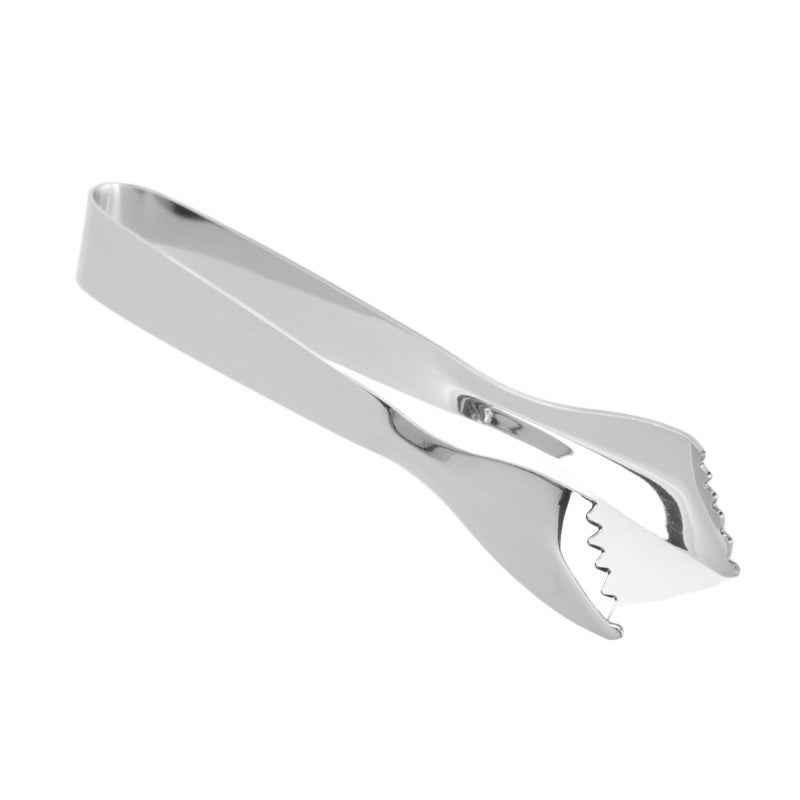 Ice Tongs 7.5 Inch Food Grade Stainless Steel - Non-Slip Easy Grip Multipurpose Food Tongs for Home Kitchen Bar Tool - Image 1