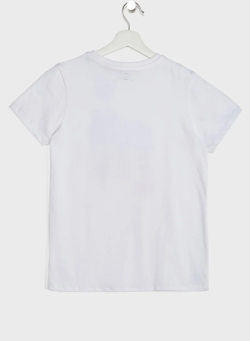 Ripples Youth Graphic Print T-Shirt