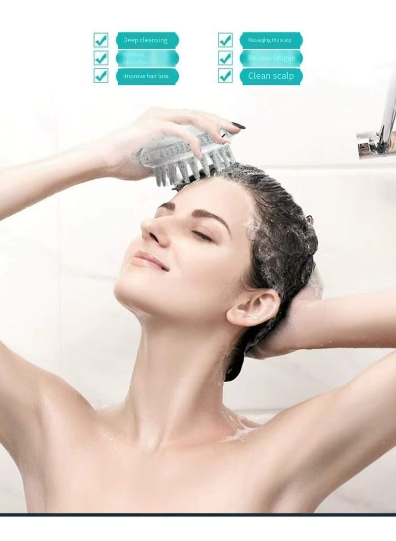 Loquat Hair and scalp massagers, shower brushes improve blood circulation, disperse fat deposits, body massagers, exfoliating, - Image 4