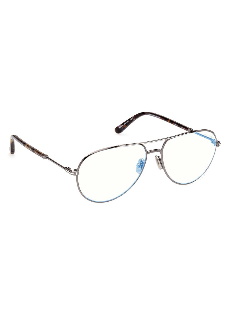 TOM FORD Men's Pilot Shape Resin Eyeglass Frames - FT5829-B00857 - Lens Size: 57 Mm  - Image 3