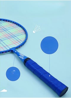PEAK Children's Iron Alloy Badminton Racket With Edge Wrapped Design,Beginner Kindergarten Elementary School Student Parent-Child Ultra Light Double Racket  - Image 5
