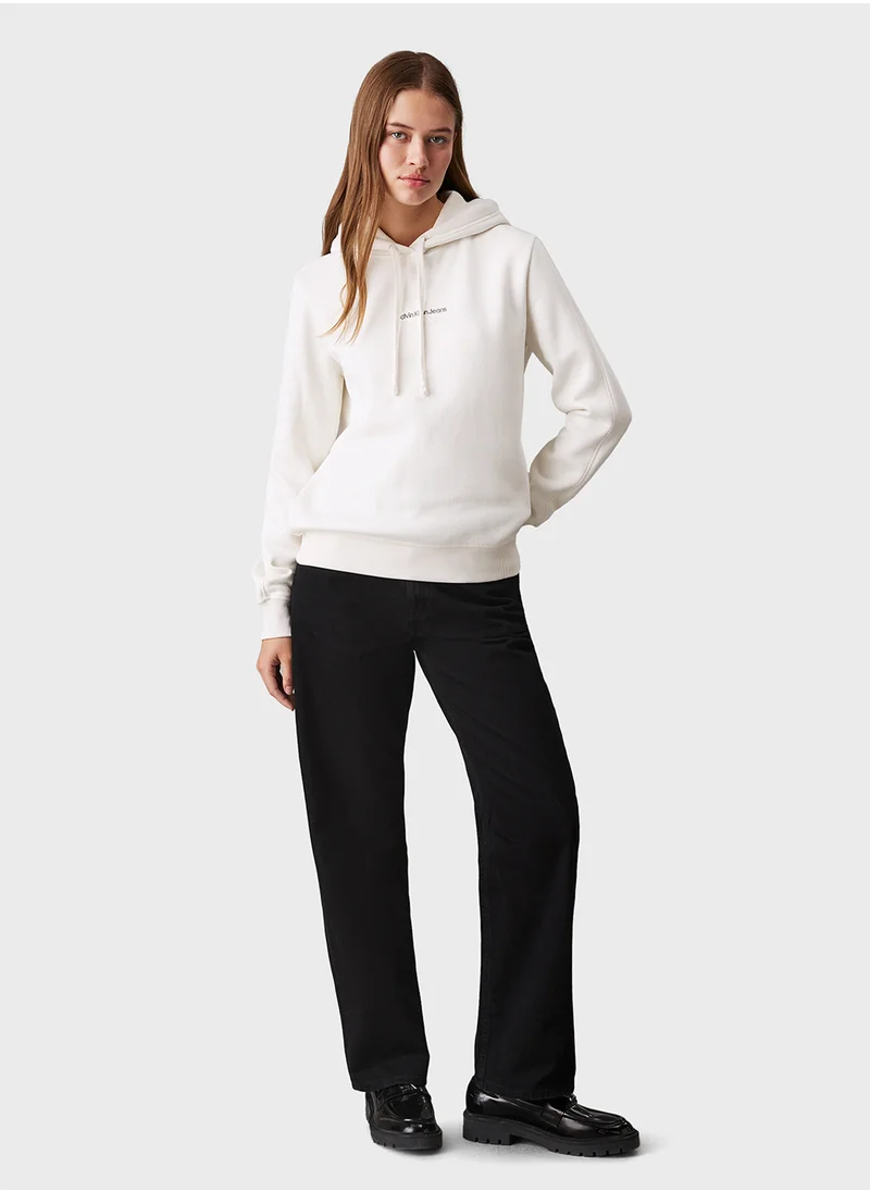 كالفن كلاين جينز MONOLOGO REGULAR HOODIE