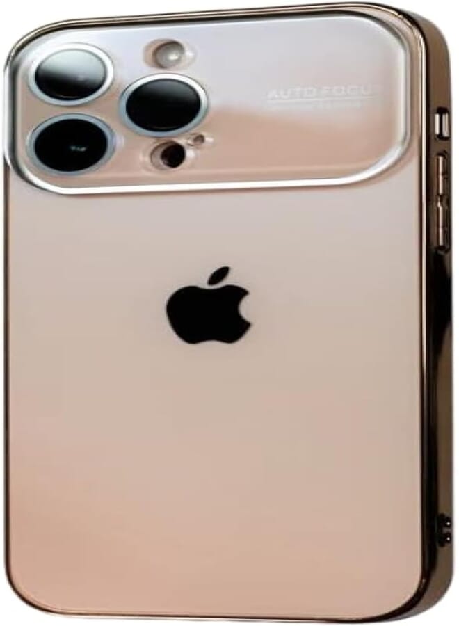 Next Store Cover Premium Chromatic Lens Glass Case Compatible For iPhone 11 Pro Max (Gold)