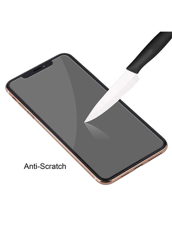 NIBEMINENT Pack Of 3 Tempered Glass Screen Protector For Apple iPhone 12 Transparent  - Image 5