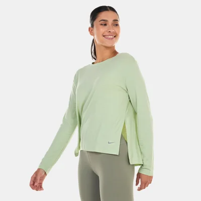 Nike Women's Yoga Dri-FIT Long-Sleeve Top