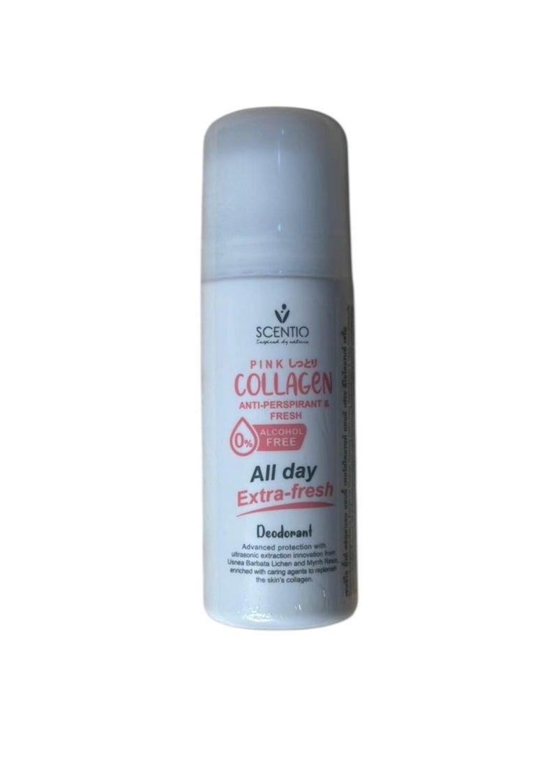 Pink collagen all day extra fresh deodorant