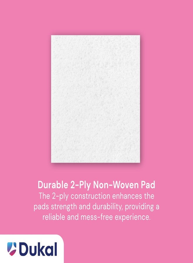 Dukal Nail Polish Remover Pads. Pack of 100 Acetone Free Remover Wipes. 2-ply Saturated Pads. Cleansing Pads. Nail Wipes. Nail Gel Remover Pads. Individually Packaged, 862 - Image 4