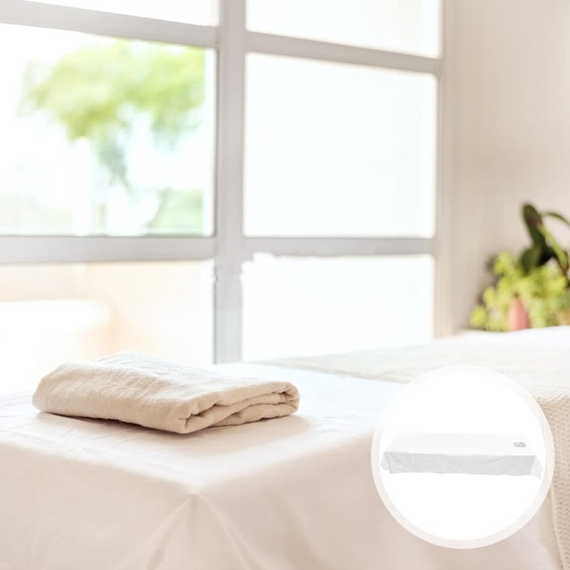 Reliable daily use design PRETYZOOM Massage Table Cover with Face Hole Comfortable Massage Bed Sheet for Beauty Salons and Spas Lightweight Design Convenient Breathing Space Experience optimized build - Image 4