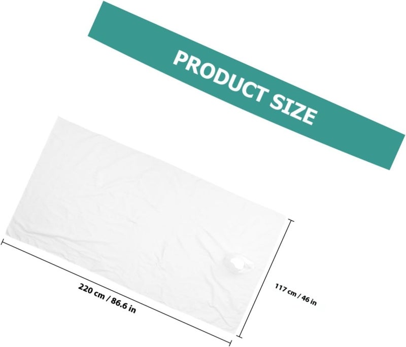 Reliable daily use design PRETYZOOM Massage Table Cover with Face Hole Comfortable Massage Bed Sheet for Beauty Salons and Spas Lightweight Design Convenient Breathing Space Experience optimized build - Image 2