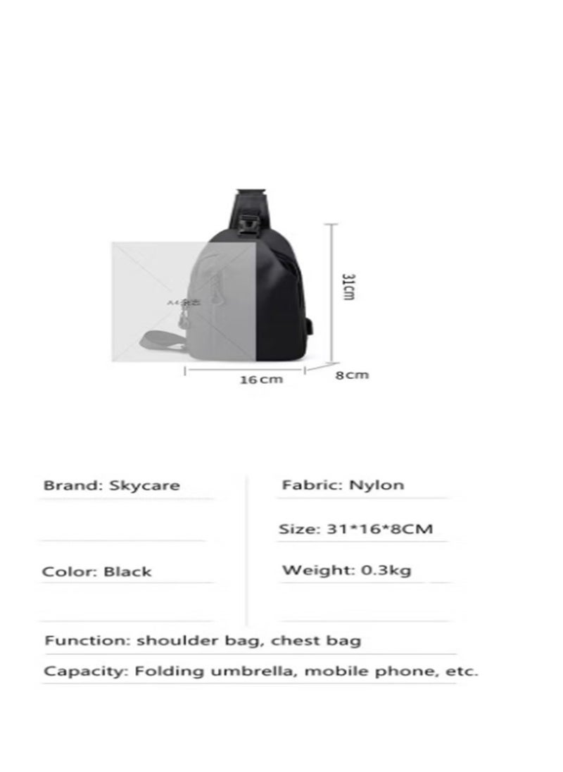 Skycare Sling Crossbody Bag Small Shoulder Backpack for Men  - Image 4