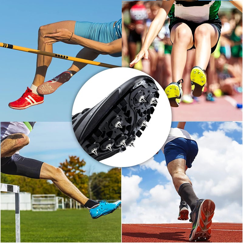 JULMELON 120PCS 1/4in Stainless Steel Track & Cross Country Spikes for Golf, Sprint Sports, Short Running Track Shoes - Includes Spike Wrench - Image 5