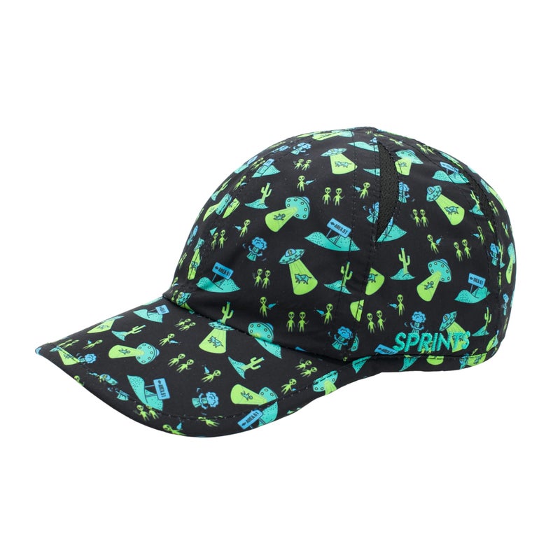 Sprints Race Day Performance Running Cap | The Lightweight, Quick Dry, Sport Hat, One Size, Unisex (Uninvited Alien Antics) - Image 1
