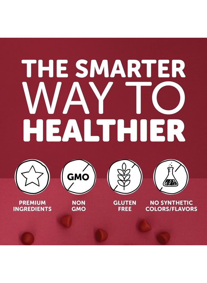 SmartyPants Women's Masters 50+ Multivitamin: Vitamin C, D3 & Zinc for Immunity, Lutein/Zeaxanthin for Eye Health*, CoQ10 for Heart Health, Omega 3 Fish Oil (EPA & DHA), B6, 120 Count (30 Day Supply) - Image 5