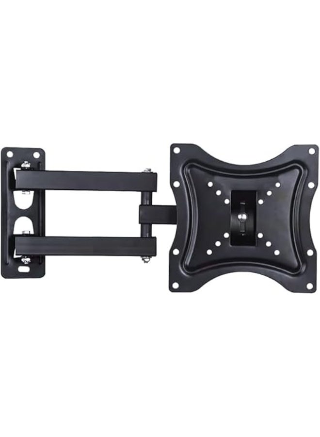 TV Wall Mount Bracket – Adjustable Full Motion VESA Tilt & Swivel Arm 180° – Fits 14–42 Inch Smart LED, OLED, QLED TVs – Space-Saving & Durable Design - Image 1