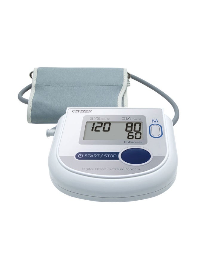 CITIZEN CH453 Digital Blood Pressure Monitor with Upper Arm Cuff and Large Display - Image 1