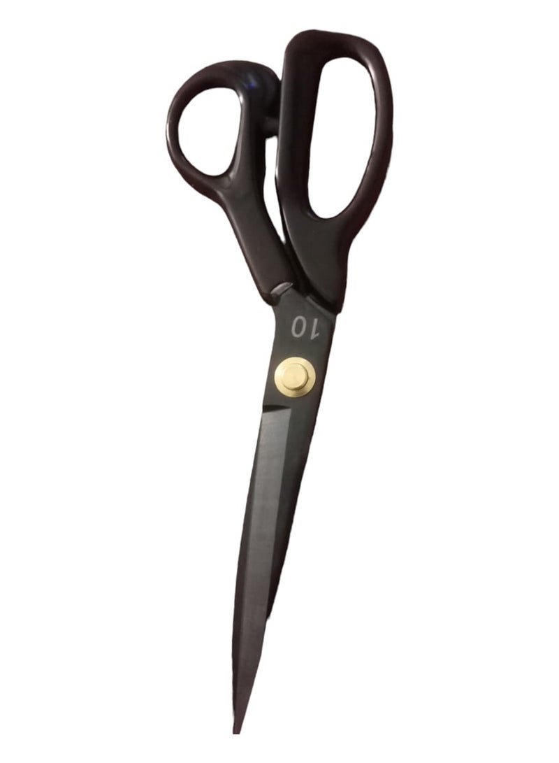 Generic Sewing Scissors for Fabrics - High Carbon Steel Sewing Scissors High Strength for Tailoring, Fabrics, Leather, Sewing and Sewing at Home, Office, Artists, Sewing (10 Inch - 4 in 1) German Model  - Image 3