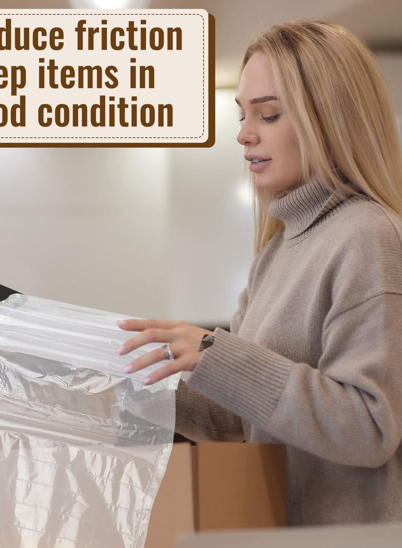 Generic Inflatable Air Pillow Packaging Bubble Wrap Roll, 12x164ft Bubble Cushioning Wrap for Heavy Duty Shipping, Wine Bottle Protector, Packing, and Moving.  - Image 3