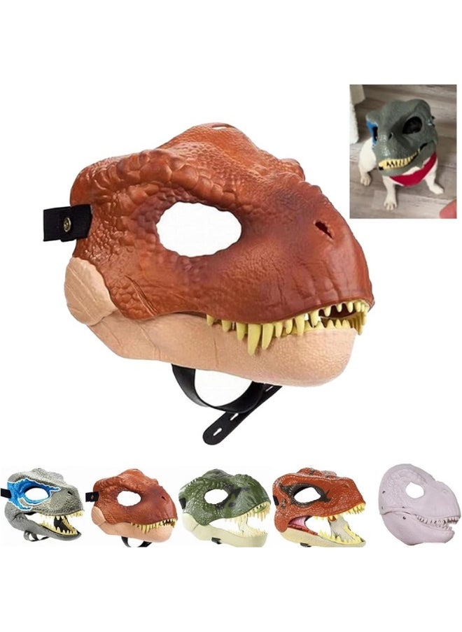Wen Sheng Dinosaur Mask With Simulation Sound, Party Cosplay Costume and Role-Play Gift  - Image 2