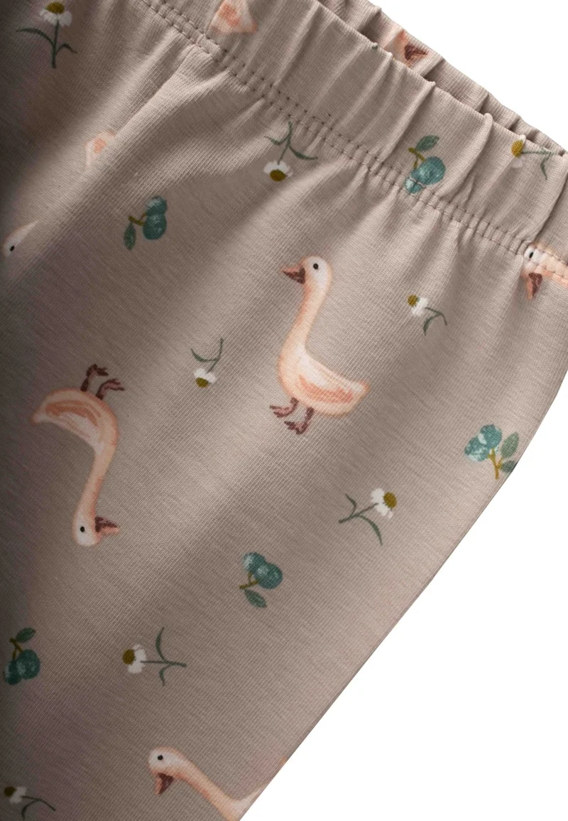 Cigit Tights with Patterned Lining 18 Years Mink